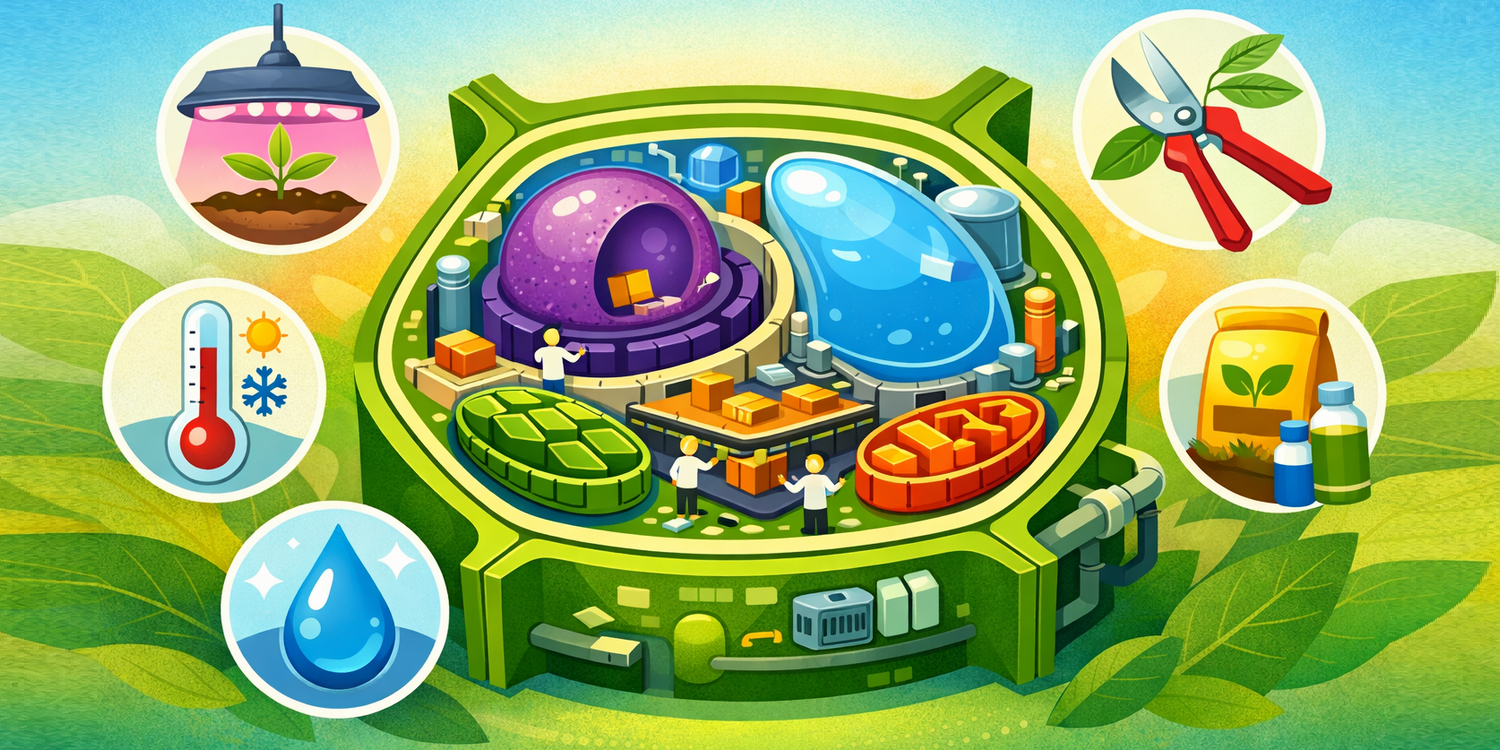 Строение растительной клетки