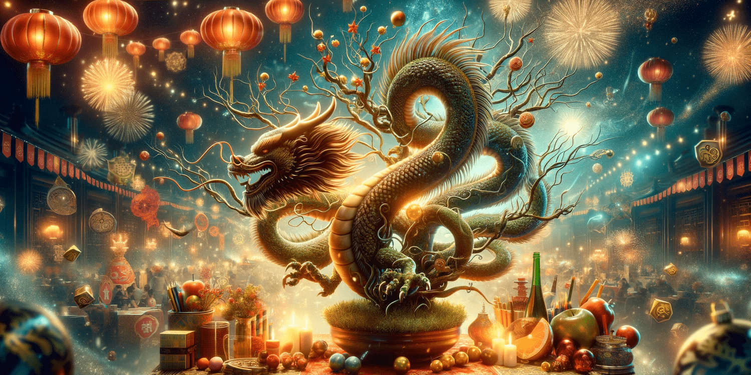 дракон символ года