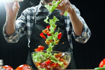 приготовление салата