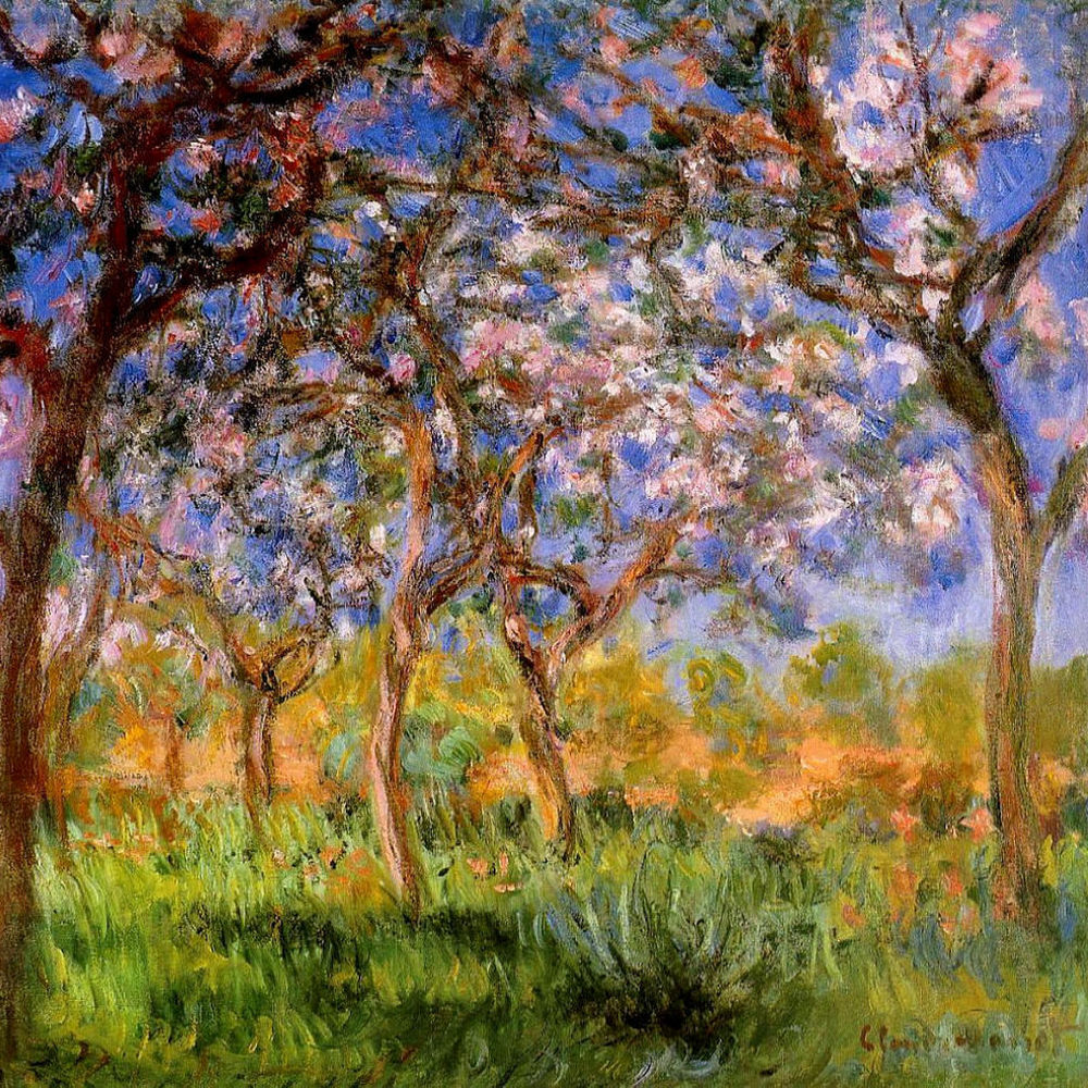 картина Клода Моне «Живерни весной 1900 года»