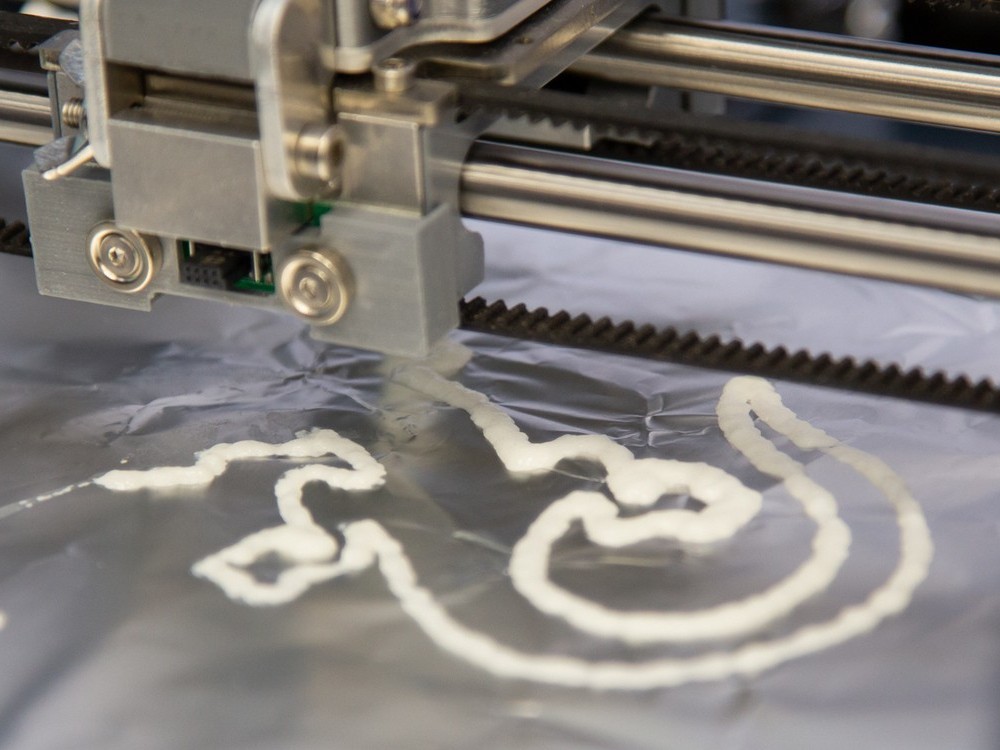 печать еды на 3D-принтере