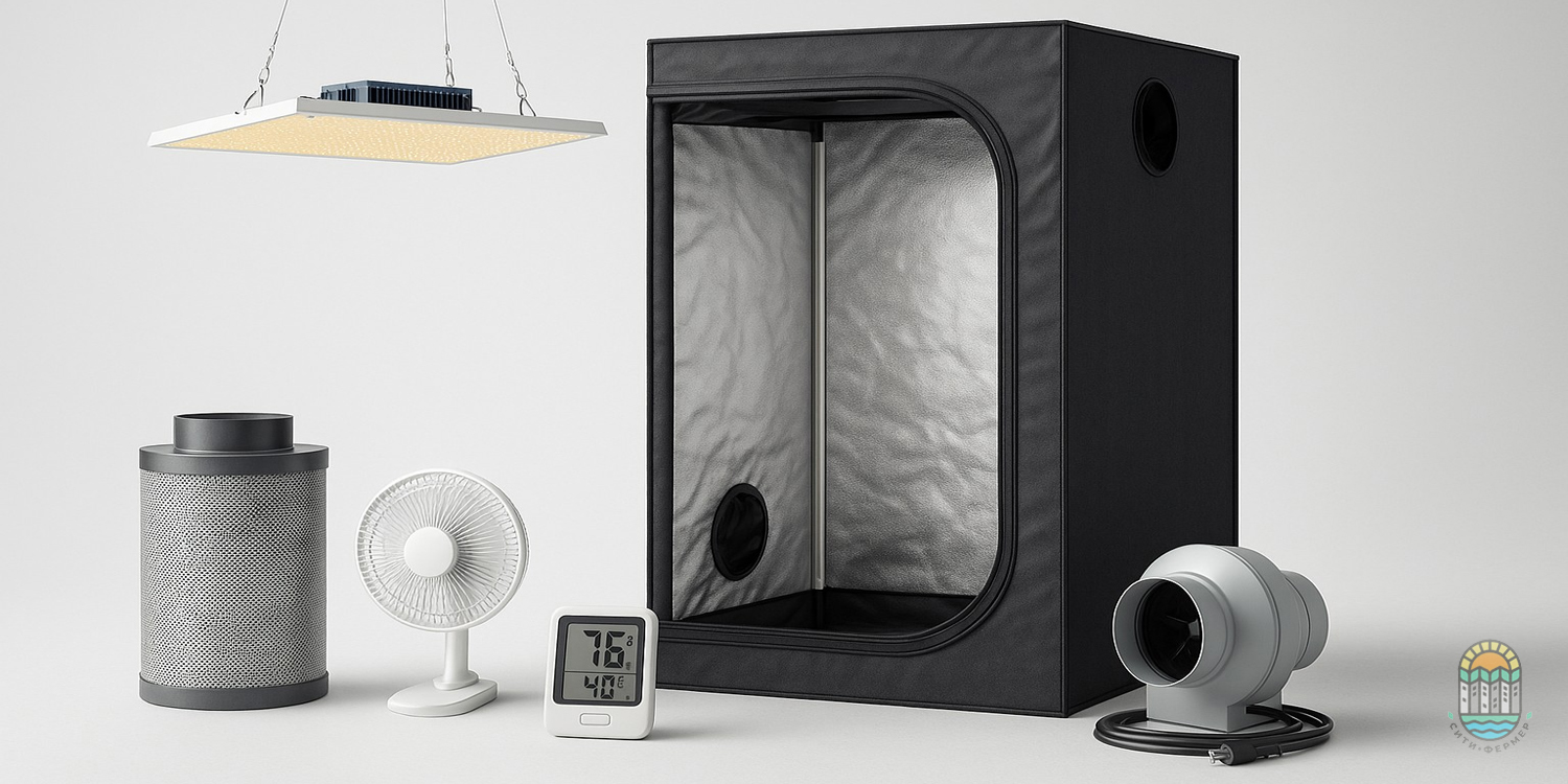 гроубокс и оборудование для него