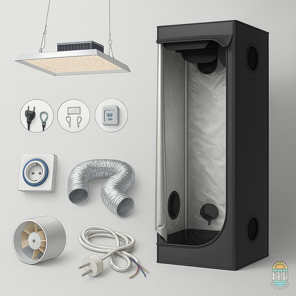 гроубокс с комплектом оборудования