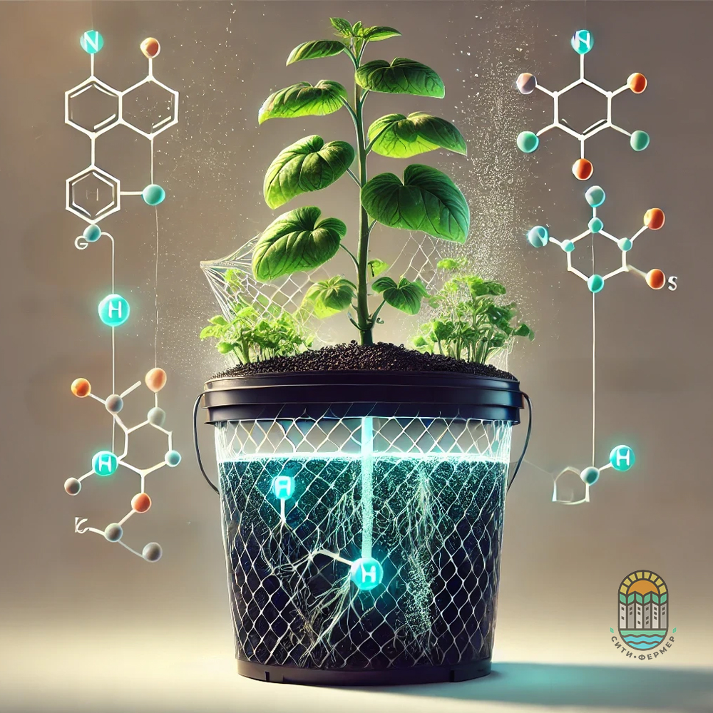 гуминовые кислоты в гидропонной системе