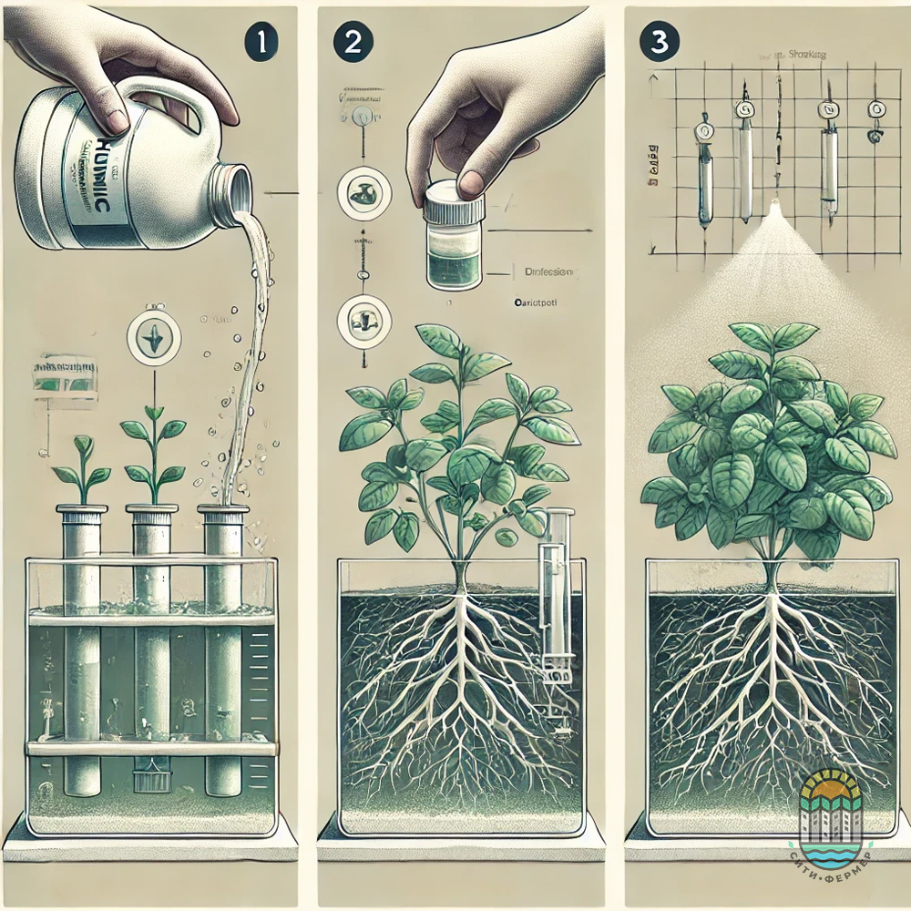 методы применения гуминовых кислот в гидропонике