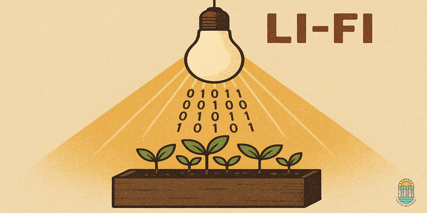 Li-Fi-лампы в растениеводстве