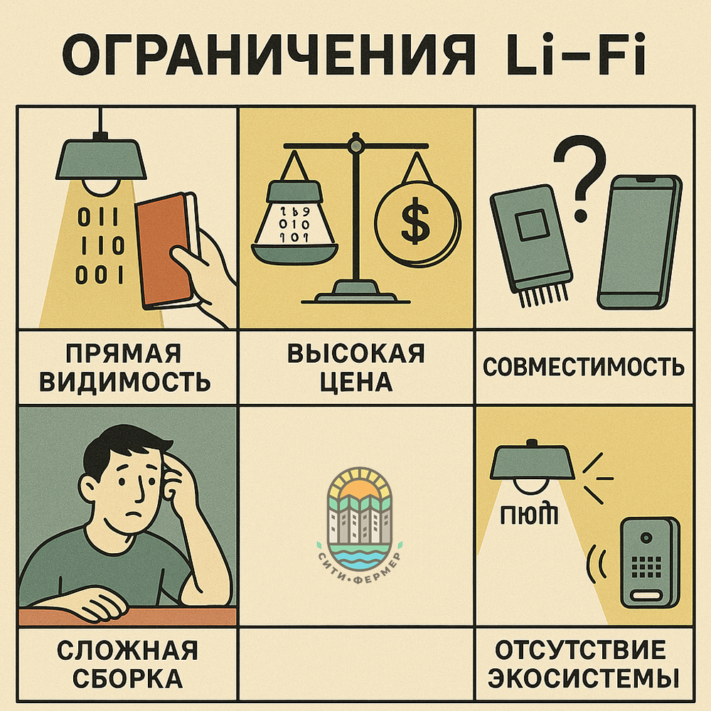 Li-Fi-лампы в растениеводстве