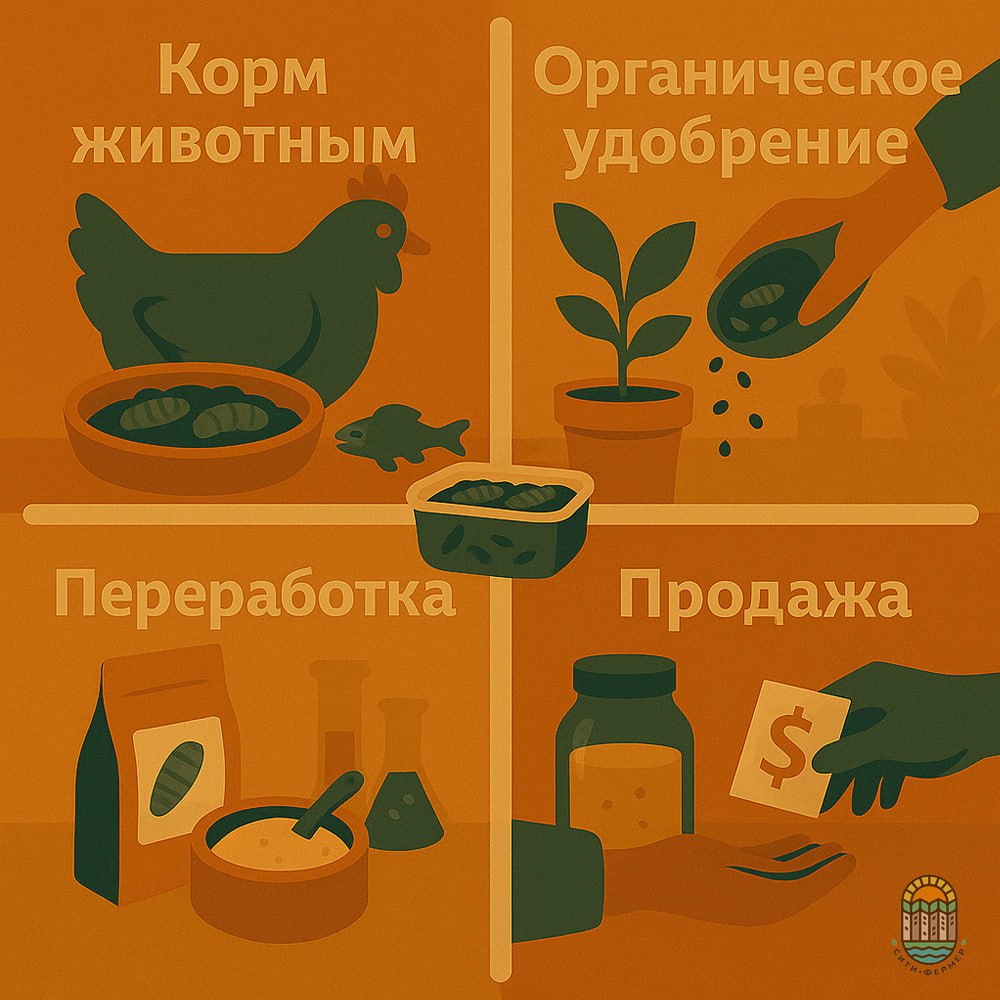 Что делать с личинками, выращенными в домашних условиях