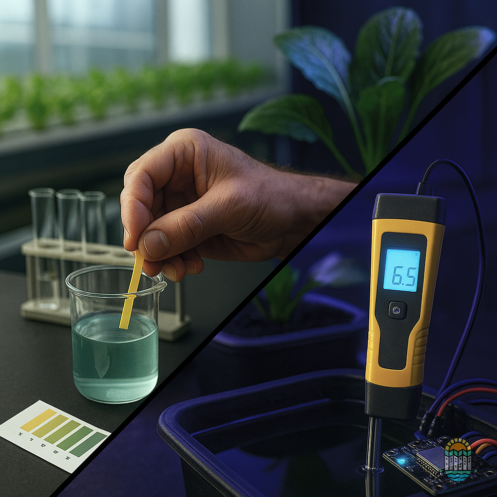 Ручное и автоматическое измерение рН